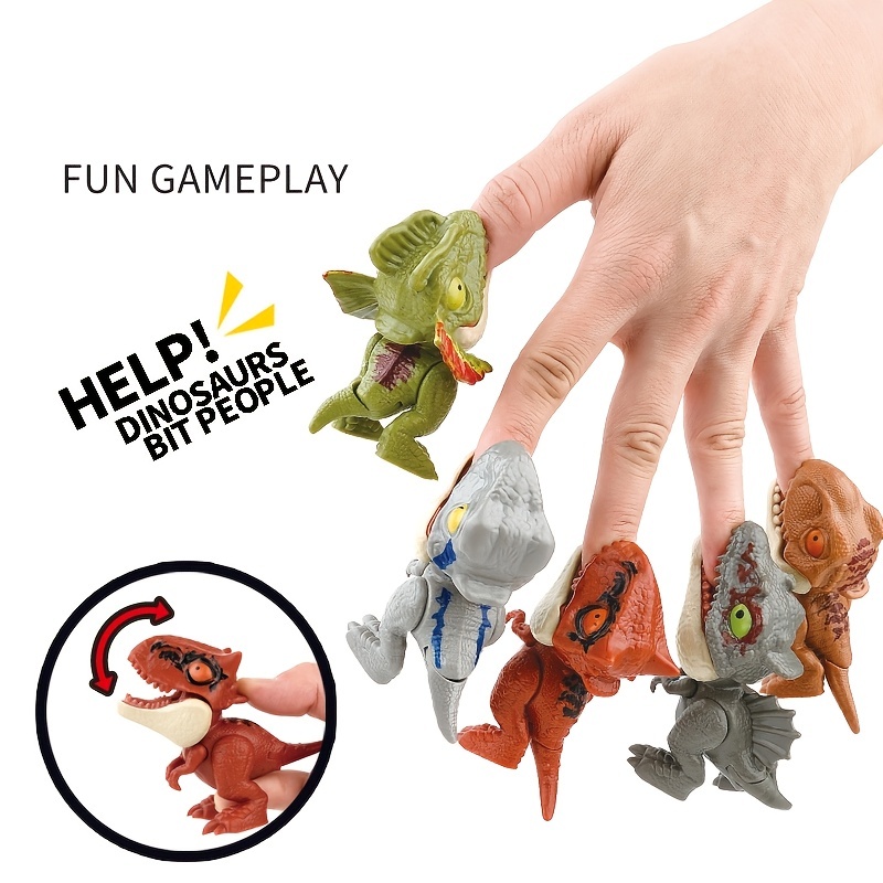 Dinosaure Jouets, Bite Main Simulation Doigt Animal Modèle Raptor  Tyrannosaurus Jouet Éducatif Pour Enfant Cadeau - Jouets Et Jeux - Temu  France