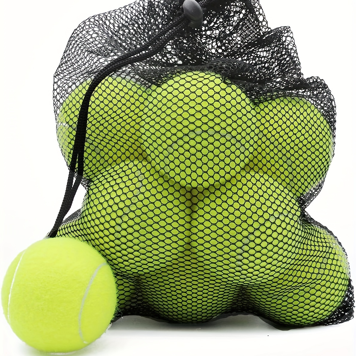 Durable Tennis Balls For Training And Play Perfect For Beginners And Pets Includes Mesh Storage Bag Quick and Secure Online Checkout Temu Austria