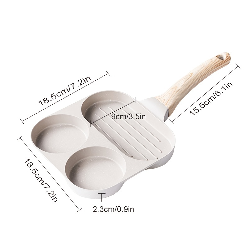 Frying Pan Small Round Mini Aluminum Non Stick Fry Pan 6.1/4 With