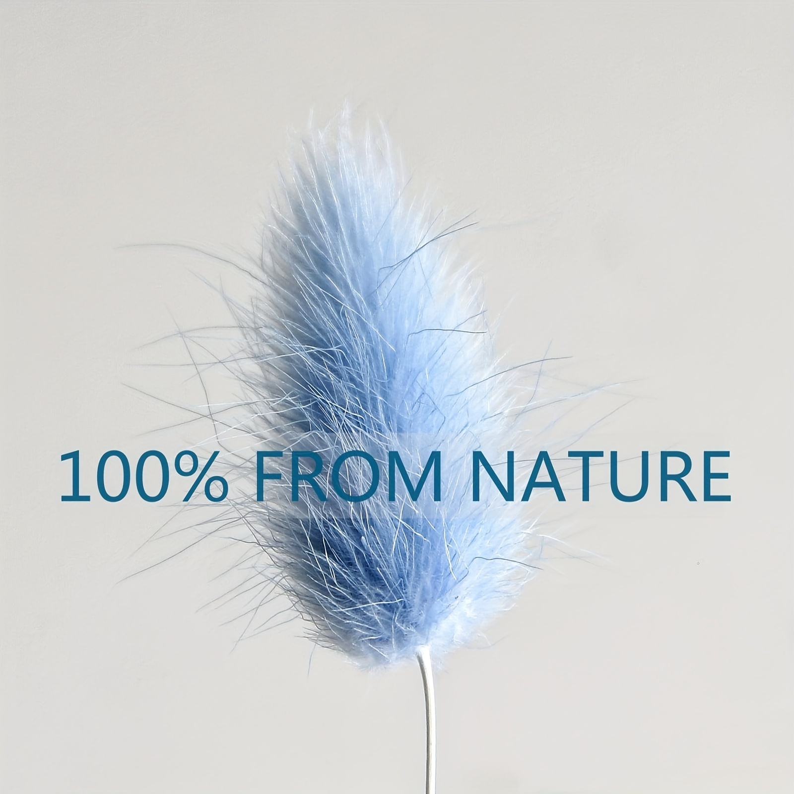 Image of 94pcs Dried Flower Pampas Bunny Rabbit Tail Grass Bouquet Boho Home Vase Room Living Seasonal Garden Decor Flowers 's Tail Wedding Party Decoration Christmas Thanksgiving Valentine's Day Gift
