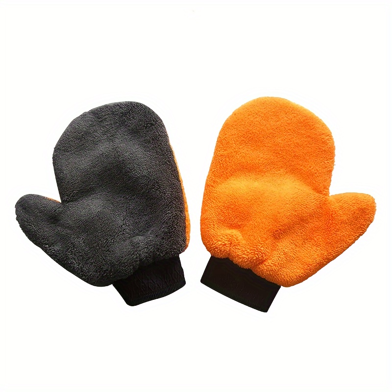 Magic Velvet Thumb Gloves Car Wash Mitt Scratch free - Temu