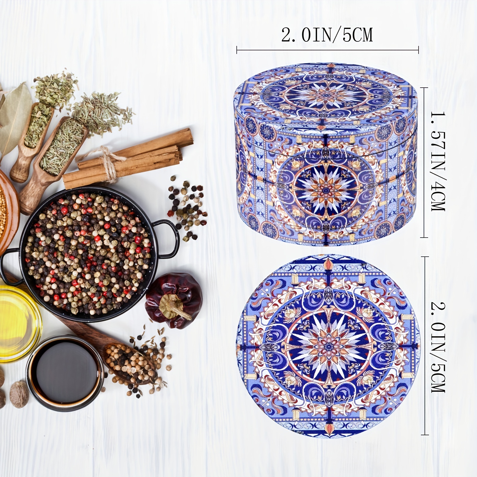 Bohemian Tree Of Life Aluminum Grinder, Spice Grinder, Kitchen Grinder -  Temu