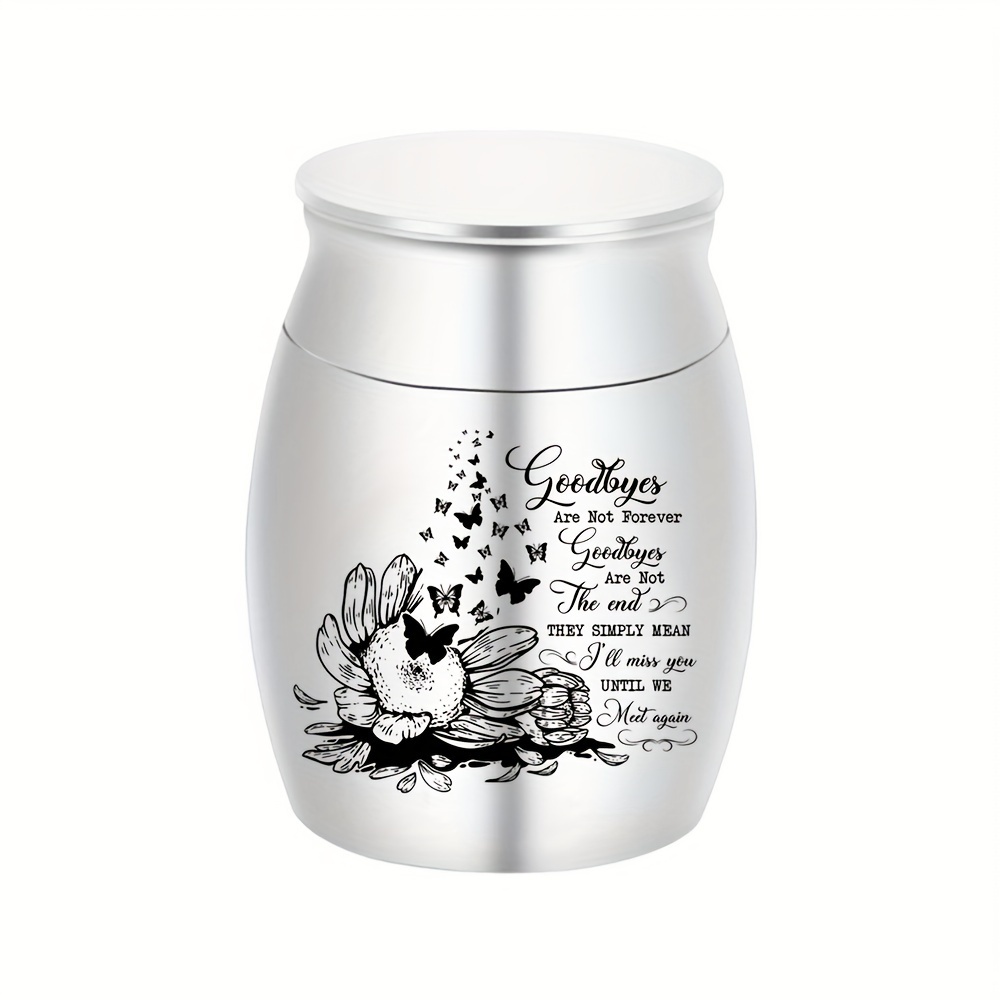 Small Keepsake Urn Pet Ashes Stainless Steel Mini Urn - Temu