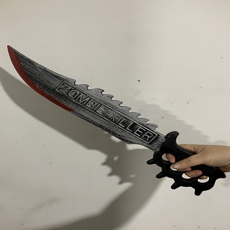 Halloween Ghost Festival Plastic Toy Knife Weapon Equipment - Temu