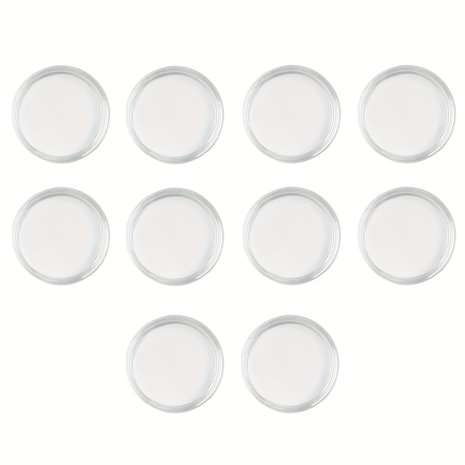 10pcs Coin Holders 40mm Coin Case Storage for Collectors