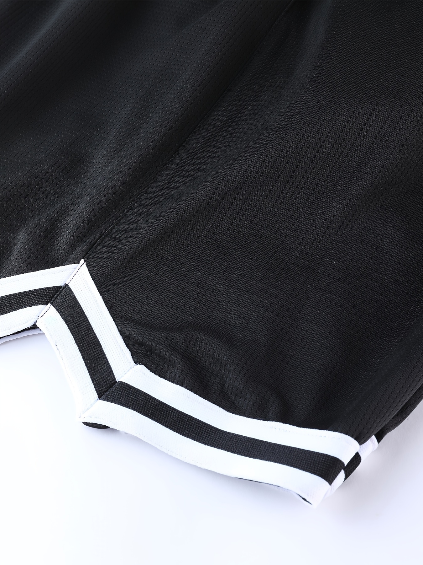 Men's Casual Pockets Striped Cropped Pleated Shorts