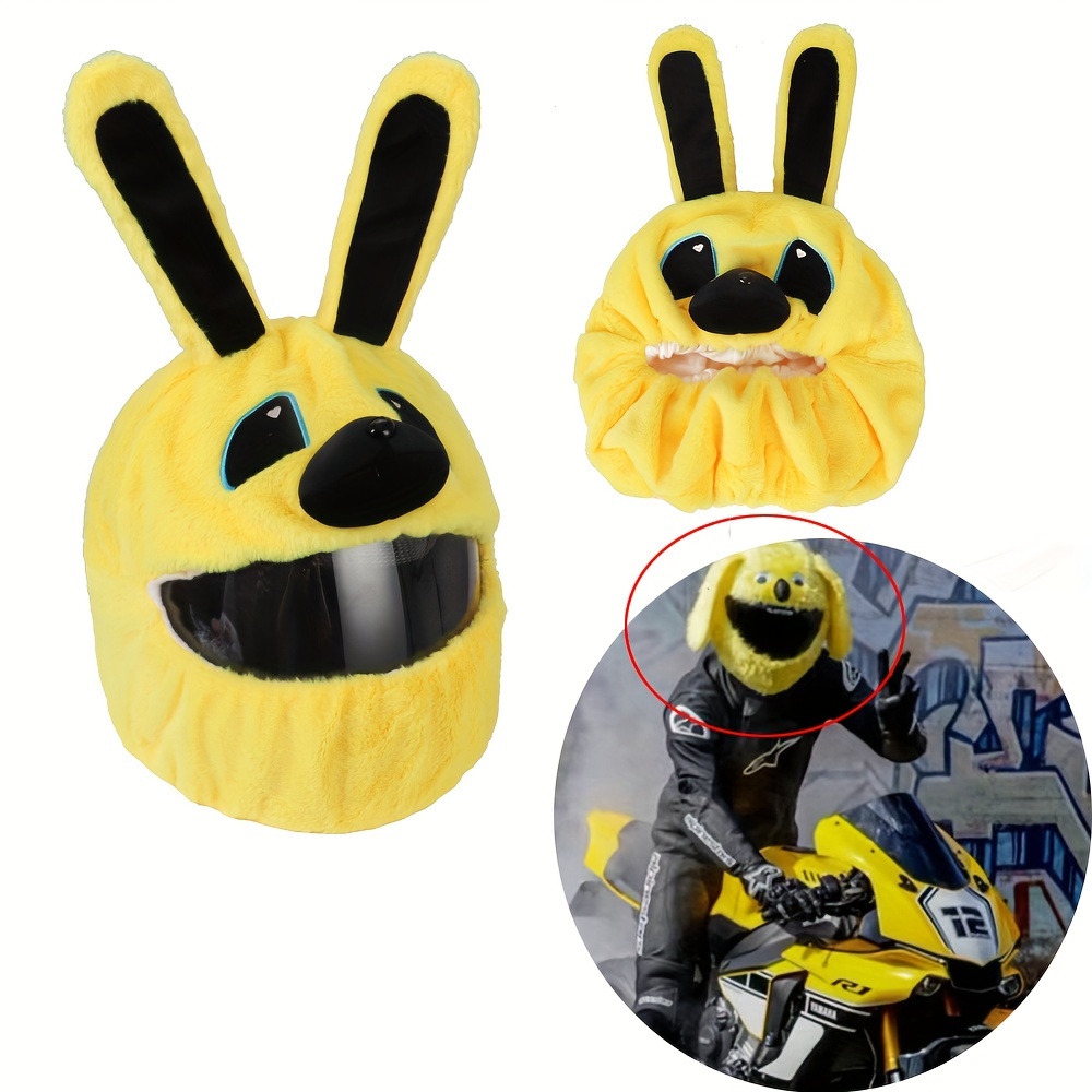 Couvre Casque Moto Peluche Pikachu