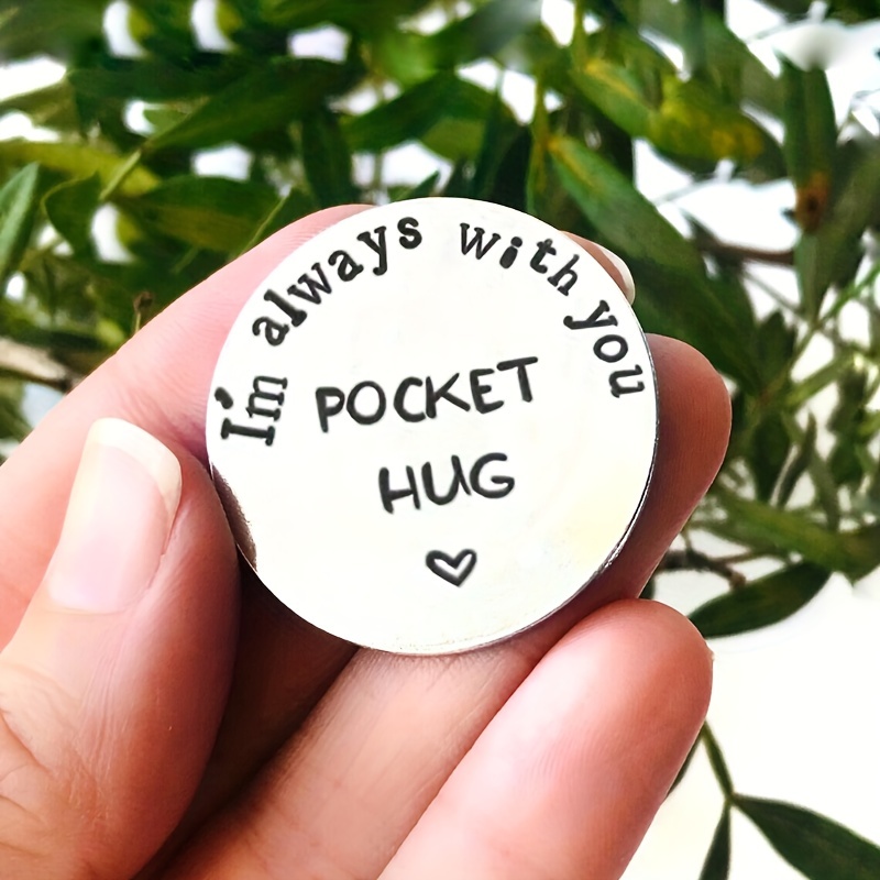 Pocket Hug Token I'm Always with You Token Long Distance