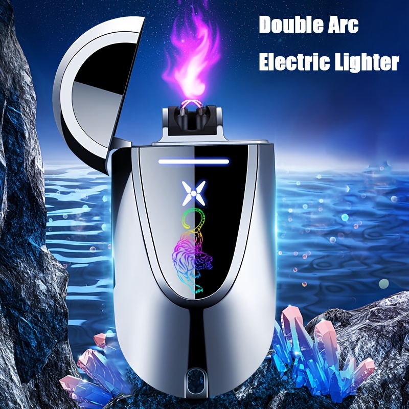 Cigarette Lighter USB Rechargeable Electric Lighter Plasma Cigarette  Accessories