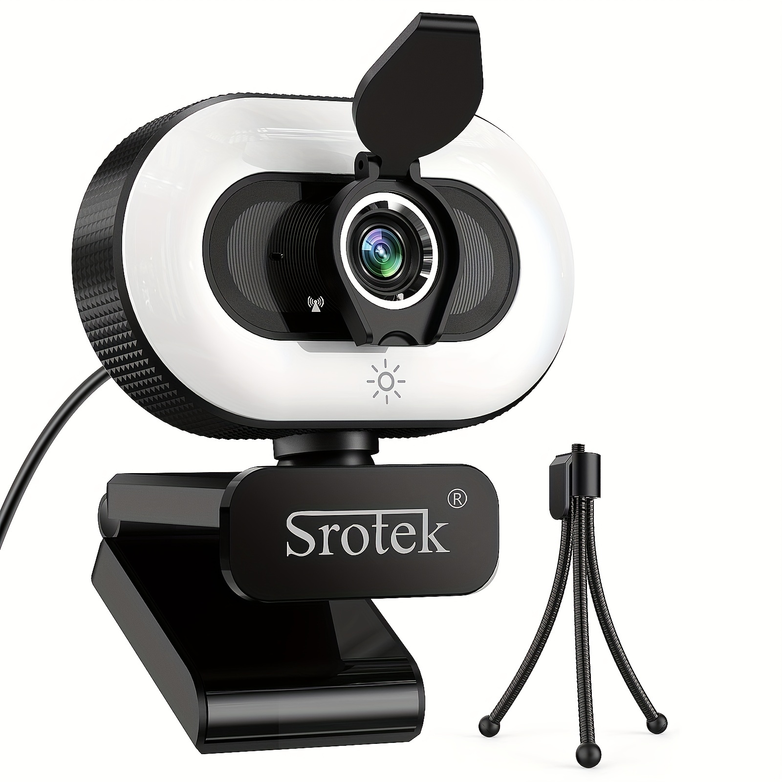 Webcam With Microphone Full Hd 1080p Manual Focus Usb Web - Temu