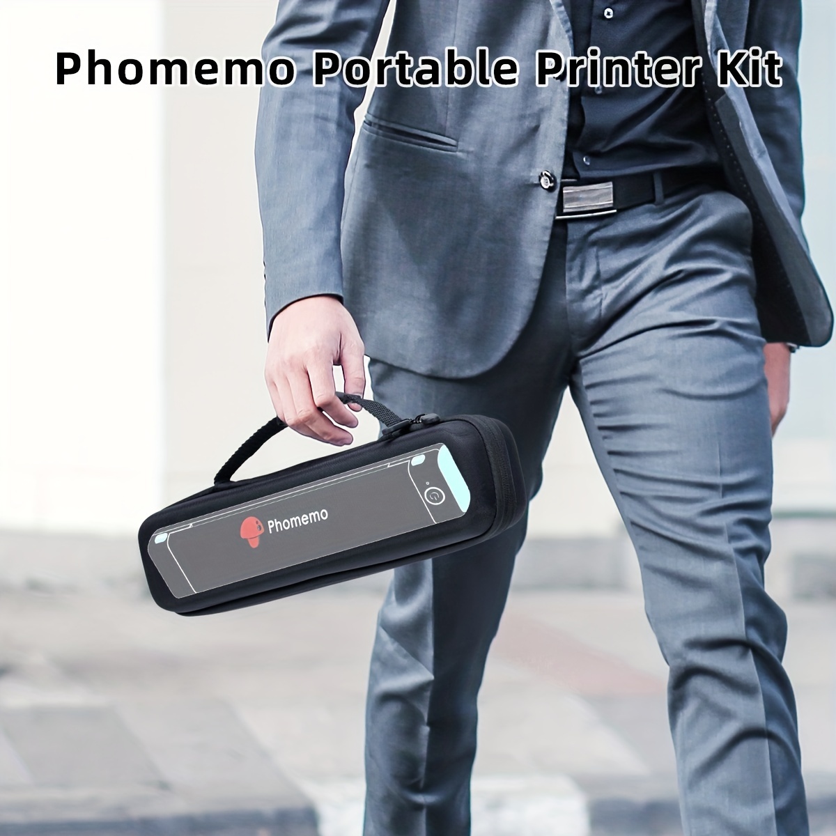 Odaro M08F Mini imprimante Portable A4 pour Les Voyages, Petite imprimante  Thermique Bluetooth, Prend en Charge Le Papier Thermique A4 au Format 210 x