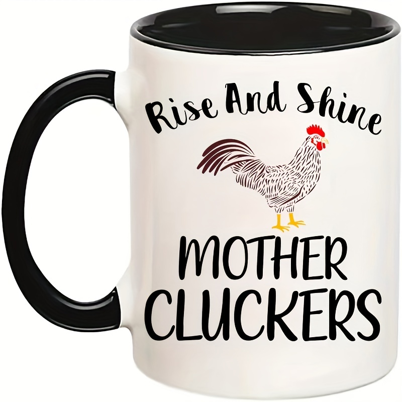 Egg Gift Cup, For Men, Women, Cocks And Hens Are Happier Together, Insulated  Travel Coffee Mug With Lid - Temu