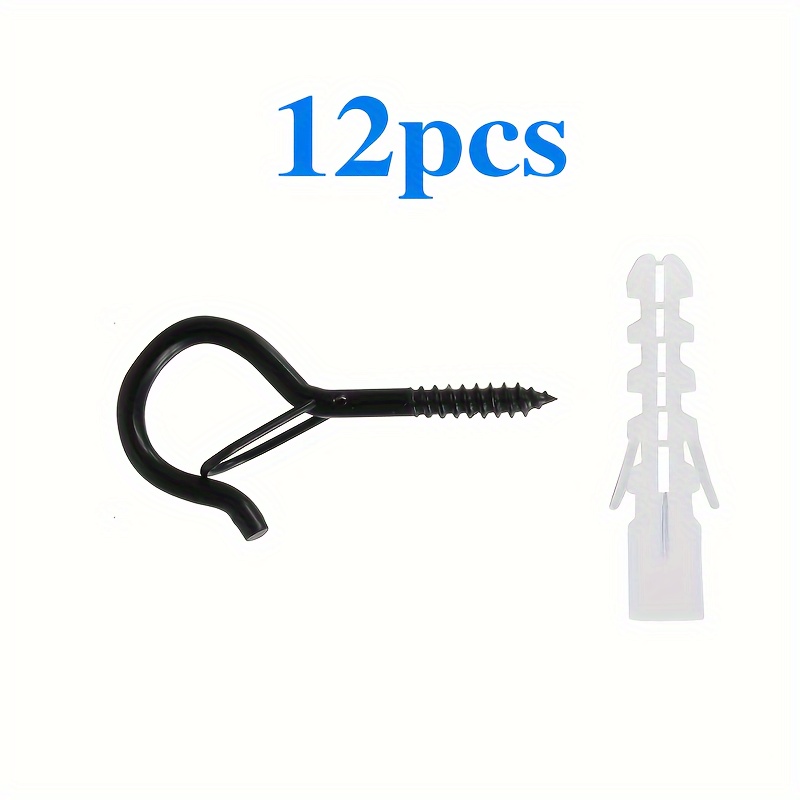 Outdoor Windproof Screw Hooks Question Mark Lights Hooks - Temu