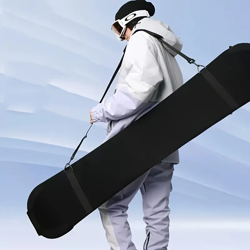 1pc Snowboard Cover, Snowboard Storage Bag With Strap For Travel, Neoprene  Snowboard Protection Sleeve