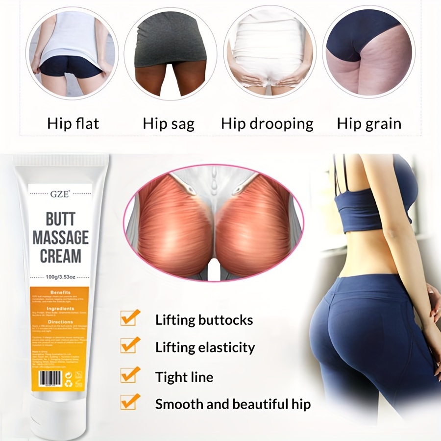 3.53oz Butt Massage Cream Buttock Cream Butt Lift Up Firming Essential Oil  Tighten Shaping Sexy Body Care For Women