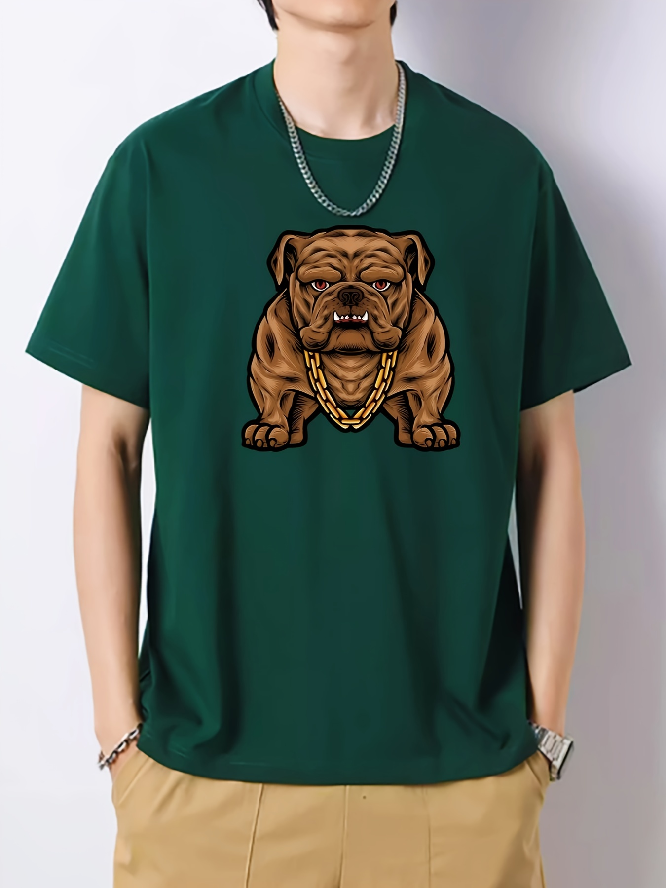 T shirt shop con carlino