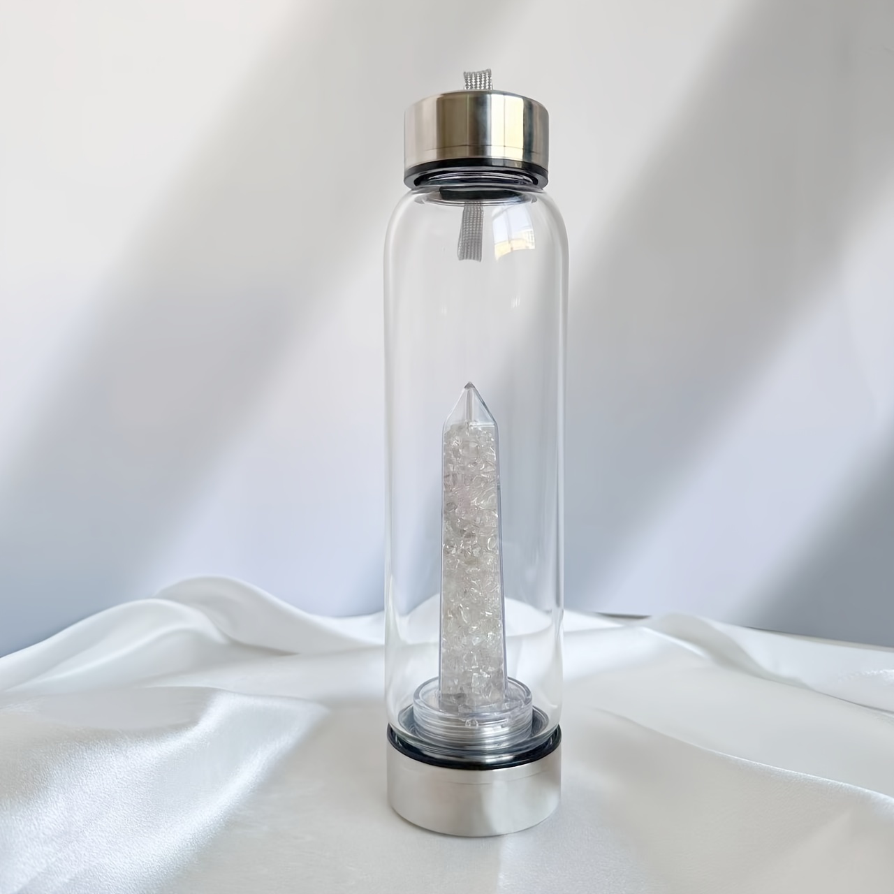 Natural Life Glass Water Bottle