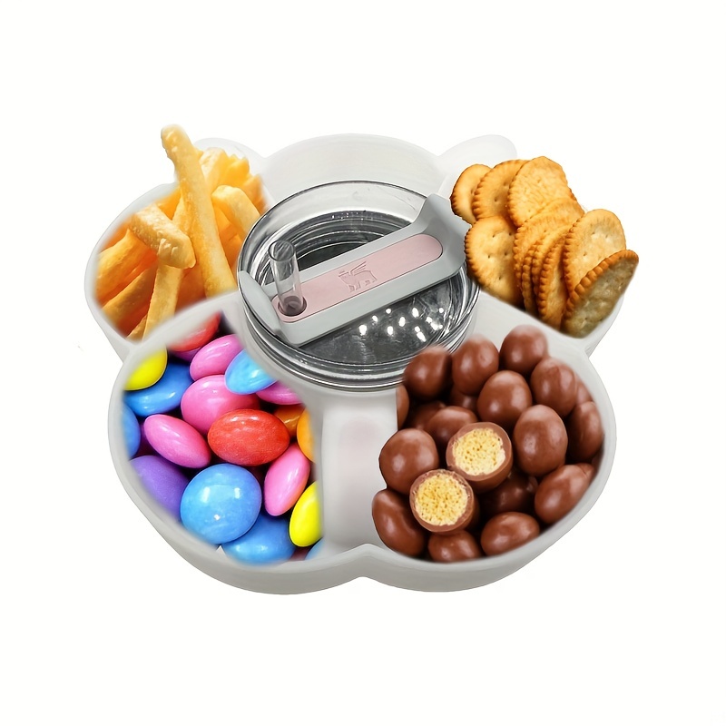 Snack Tray For Stanley Cup Accessories Easy To Assemble - Temu
