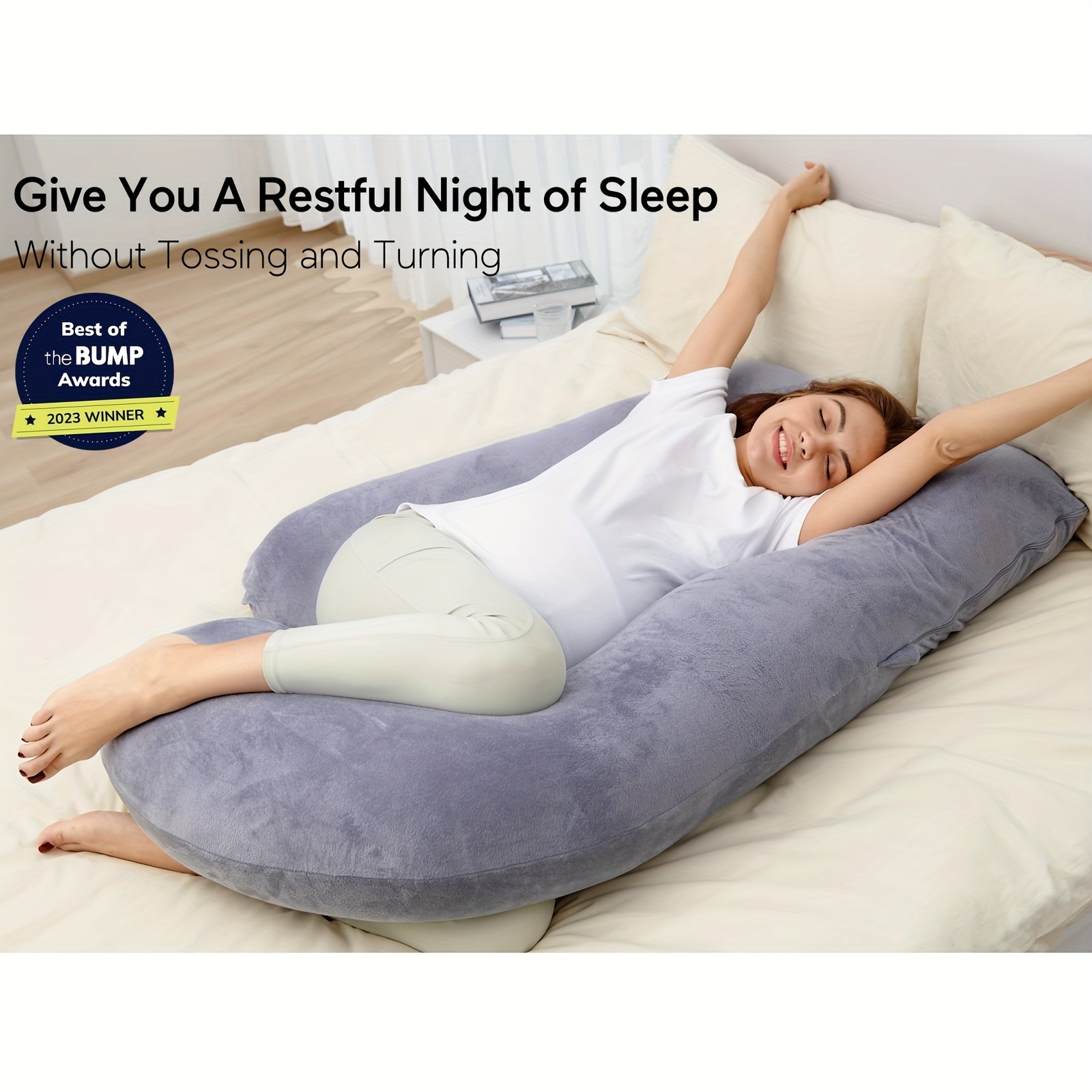 Pregnancy Pillows Sleeping U Shaped Full Body Maternity - Temu