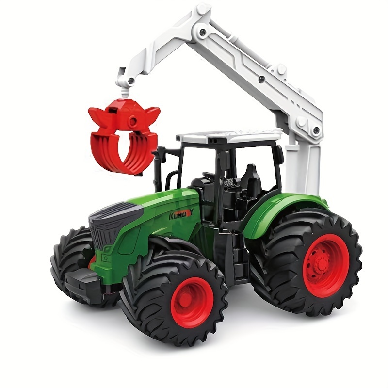 Émulation 1: 32 Modèle en alliage de tracteur agricole, jouet de chariot  d'ingénierie coulissant moulé sous pression, cadeau délicat pour les  enfants