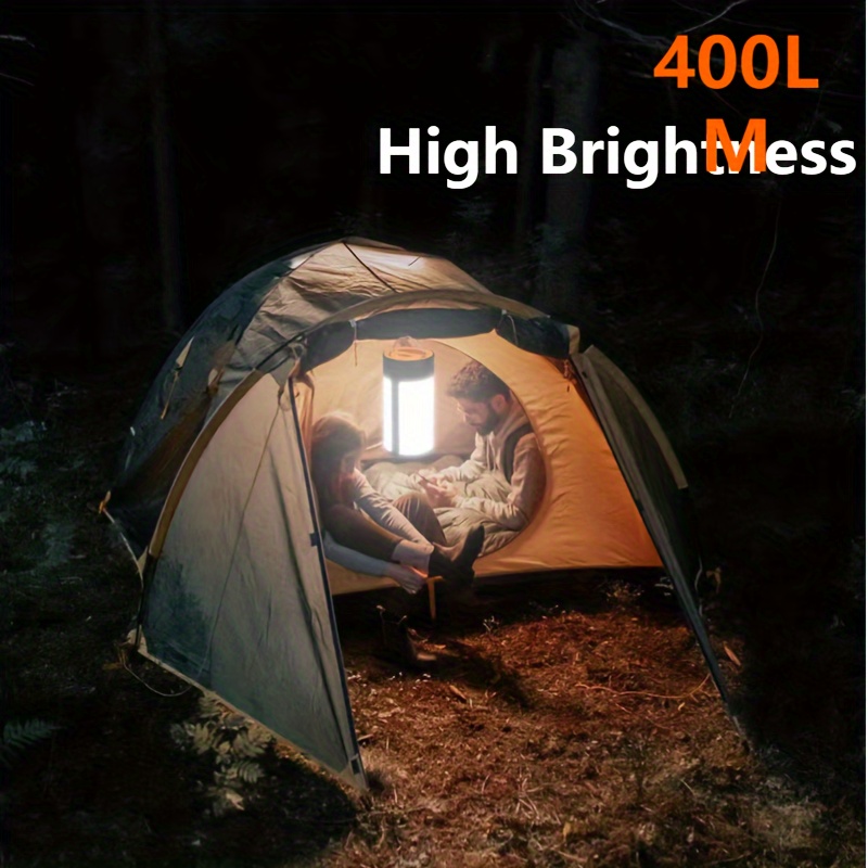 Rechargeable Led Camping Lantern - Brightness, 2 Light Modes, Ideal For  Camping, Hiking, Emergencies, Power Outages - Temu