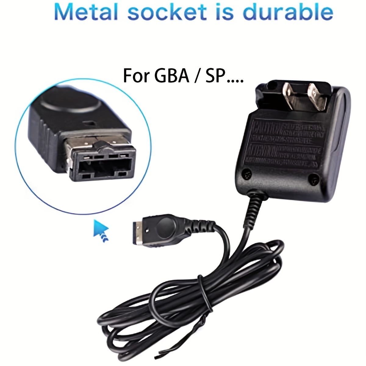 Charger For Gameboy Advance Sp, Ac Adapter For Nds And Game Boy