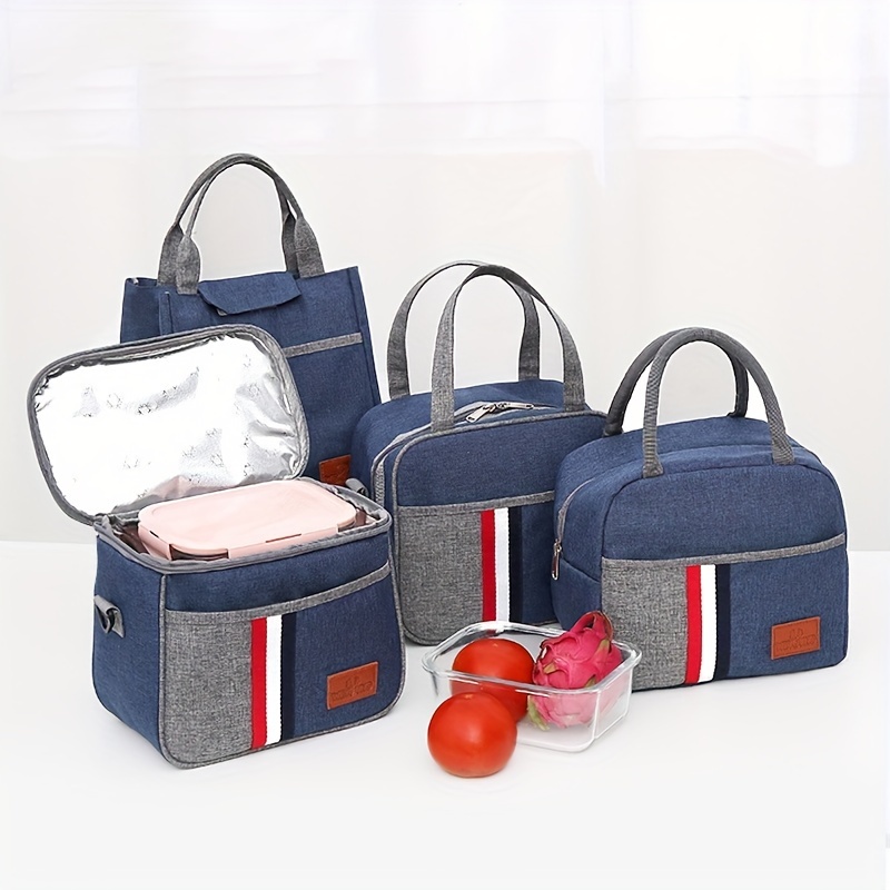 Insulated Lunch Bag Reusable Freezable Cooler Bag with Handle