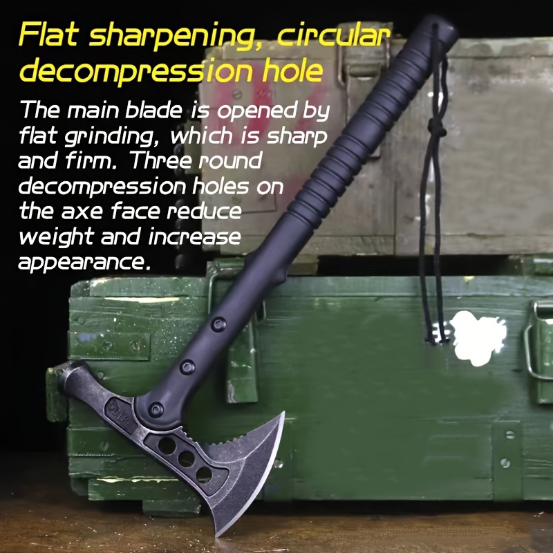 Outdoor Tools Devil Axe Outdoor Axe Survival Axe Camping Temu