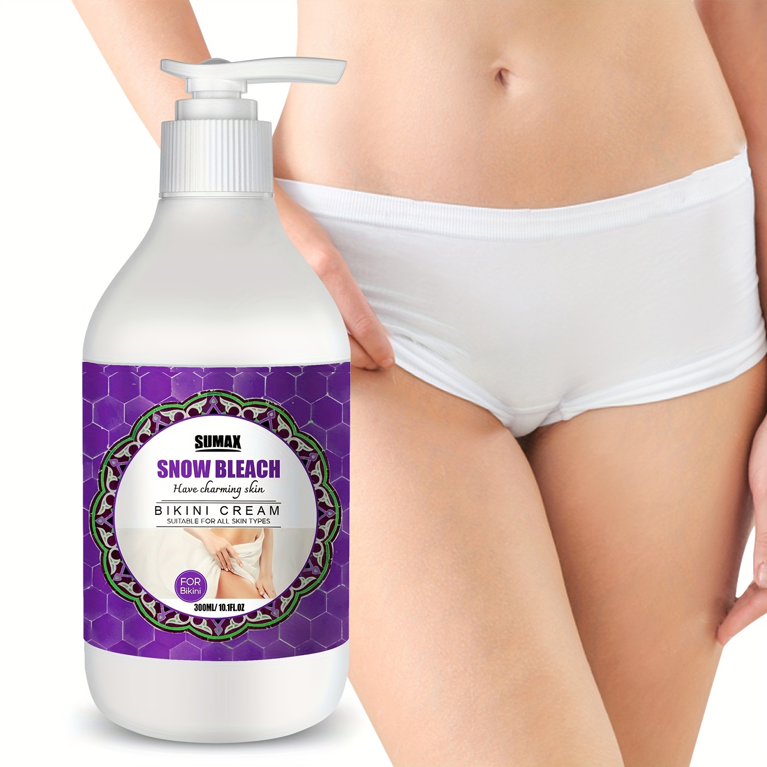 Powerful Snow Cream Private Part Underarm Face Body - Temu