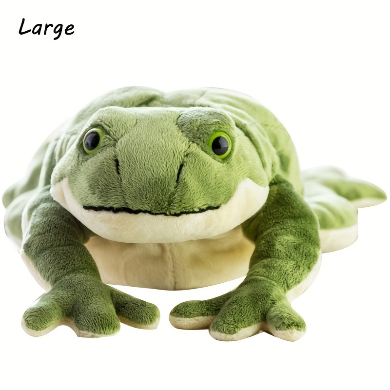 Big Frog Plush Toy Doll Big Eyed Frog Pillow Cushion Home - Temu