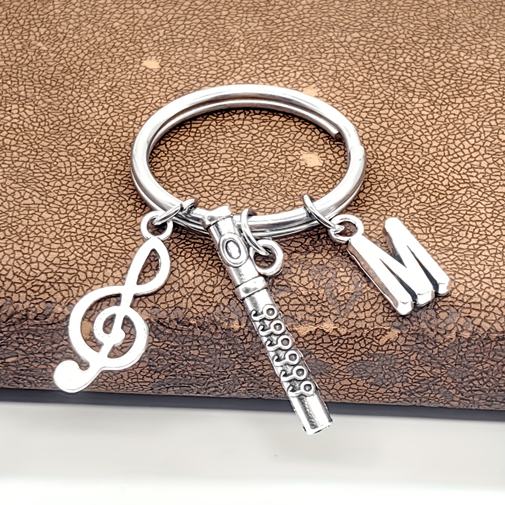 1pc Portachiavi Music G Clef Uomini, Ciondolo Iniziale A E J M, Portachiavi  Fascino, Souvenir Musicale Creativo Uomini, Decorazione Feste, Scelta  Ideale Regali - Gioielli E Accessori - Temu Italy