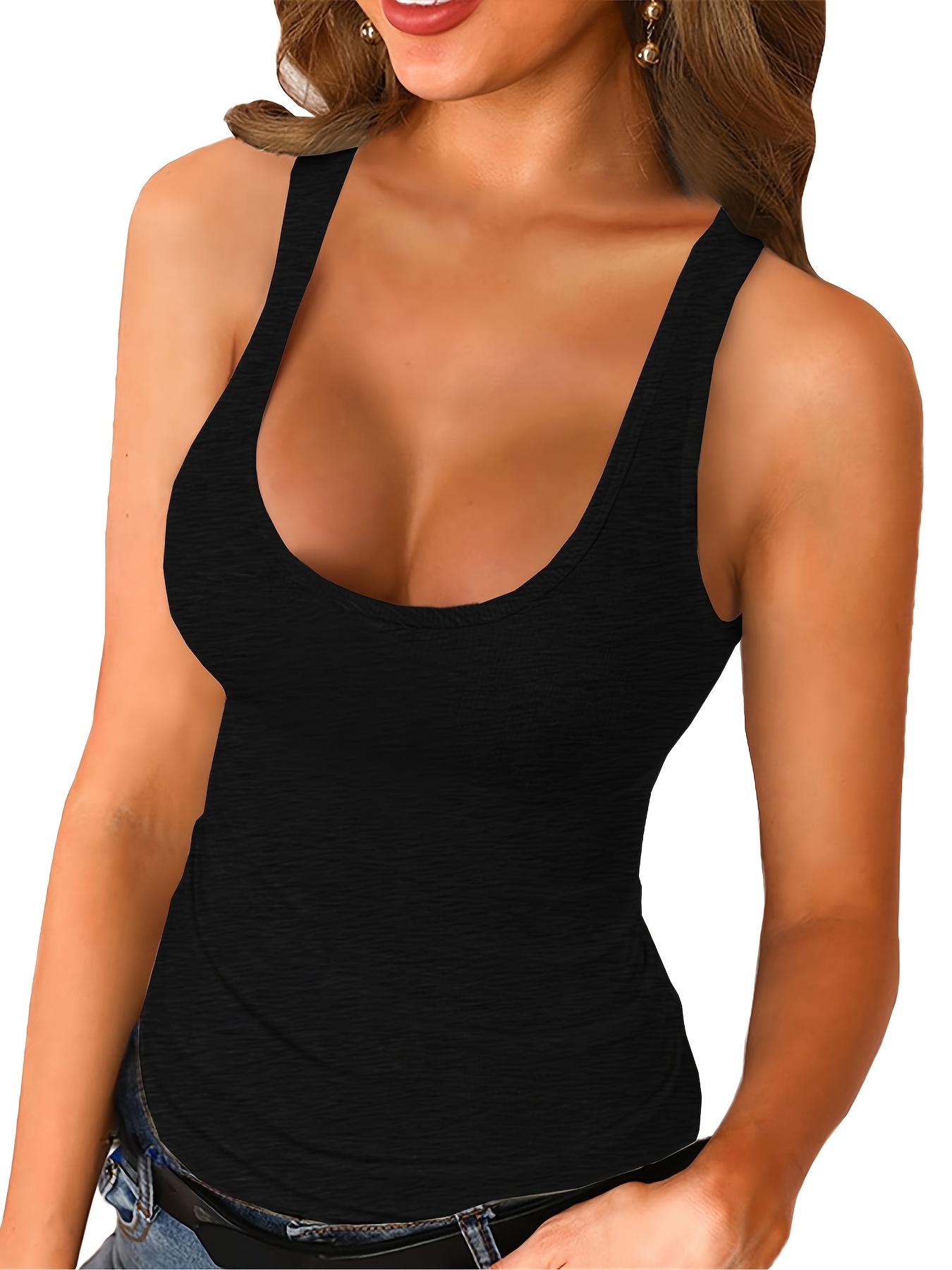 Black Shirt Women Dressy Tank Top For Women Loose Fit Shirt For Women Dressy  Casual Black Women Camisole, Black, Small : : Clothing, Shoes &  Accessories