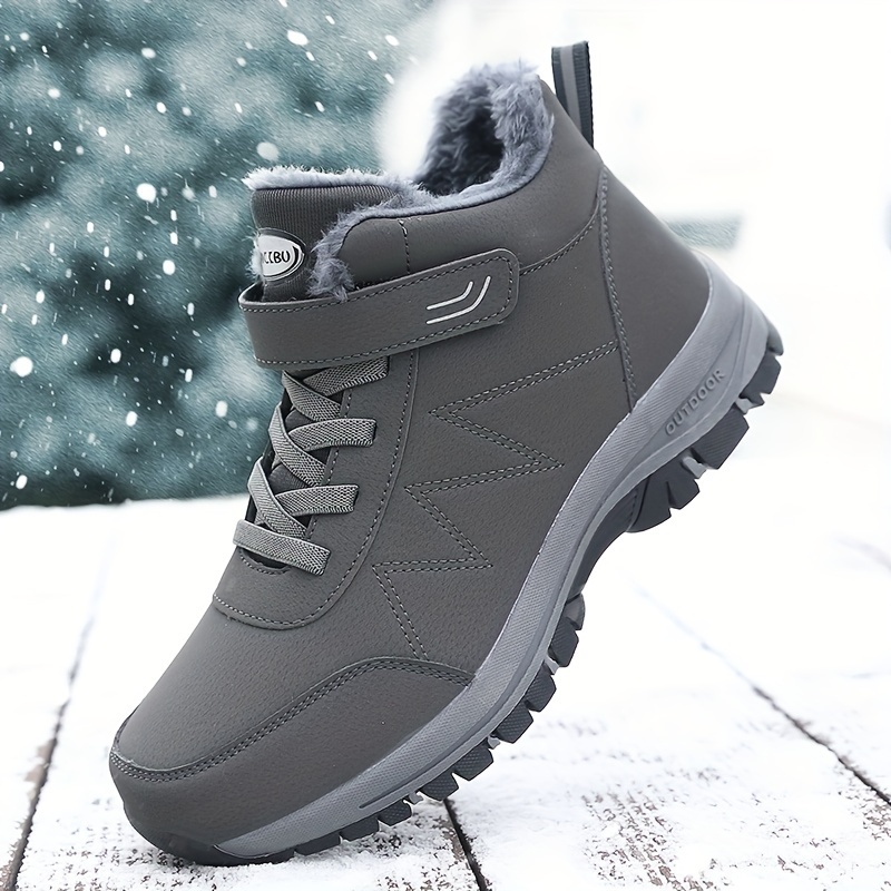 Comprar Botas de senderismo para hombre Botas impermeables cálidas Zapatos  deportivos al aire libre Botas de nieve de invierno para hombres