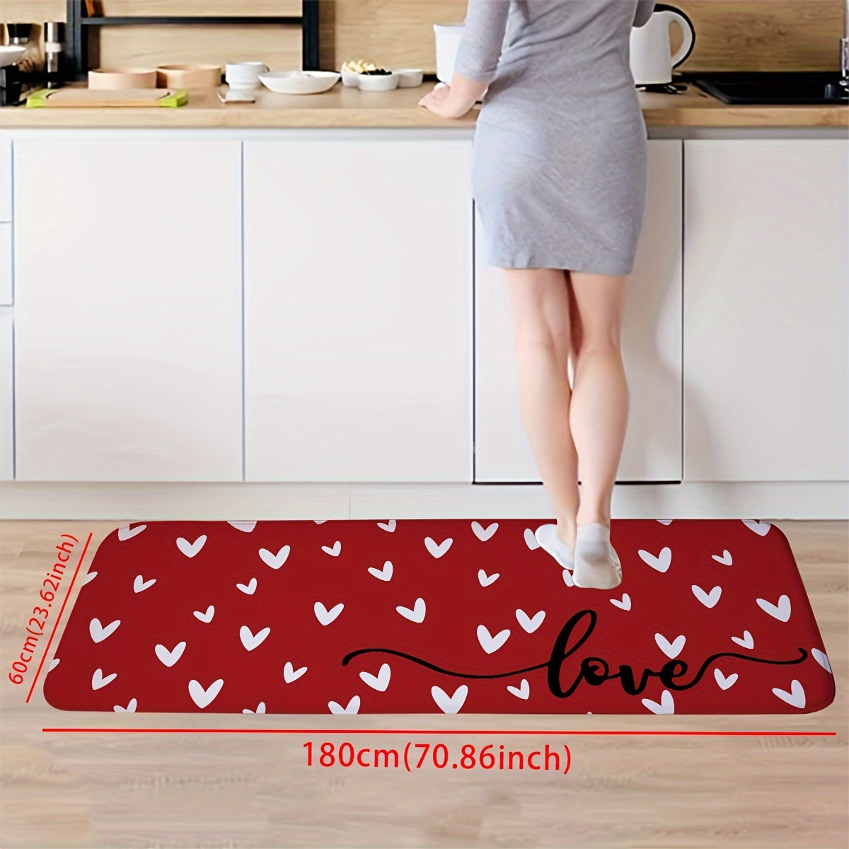 Farmhouse Kitchen Mats Sweet Home Letter Pattern Kitchen Rug - Temu