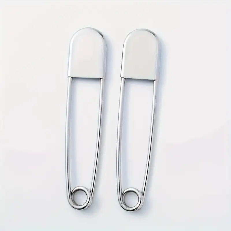 Plus Size Pin Stainless Steel Wire Large Pin Large Buckle - Temu