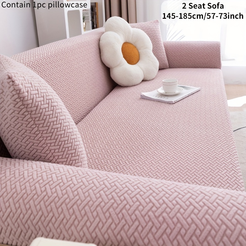 Sofa Covers Slipcovers 2 Seats Couch Covers Large Sofa - Temu
