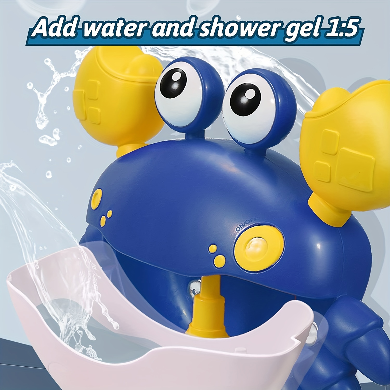 Crab Bath Bubble Maker For Baby Bathtub