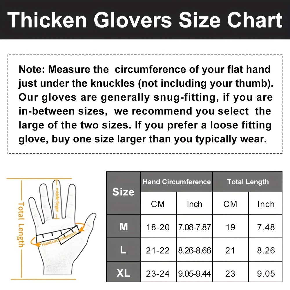 Winter Touchscreen Waterproof Windproof Gloves Thermal Fleece Skiing Cycling