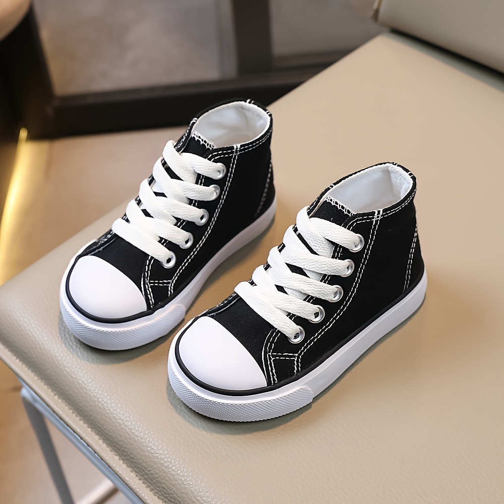 2023 New Girls Canvas Shoes Lightweight Comfy Outdoor Non - Temu