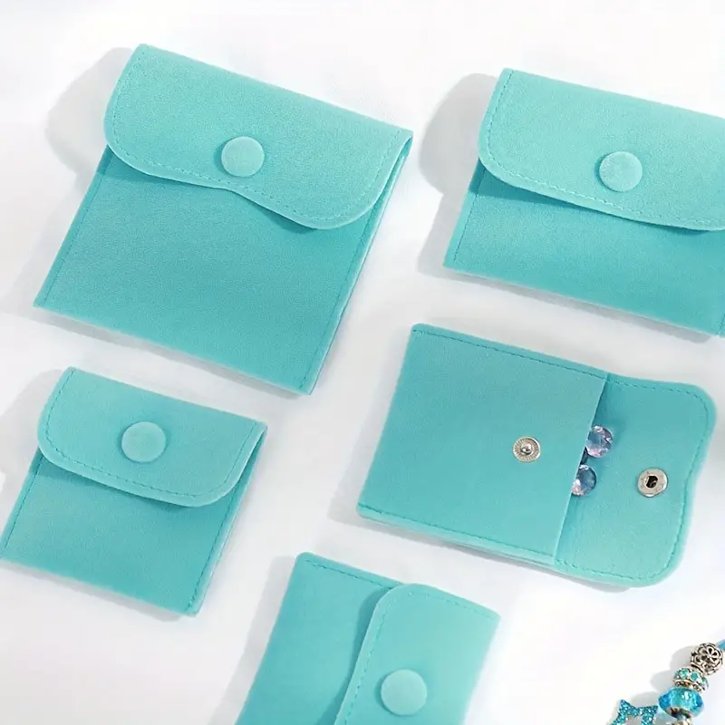 Microfiber Jewelry Pouch Jewelry Packaging Bag Luxury Small - Temu