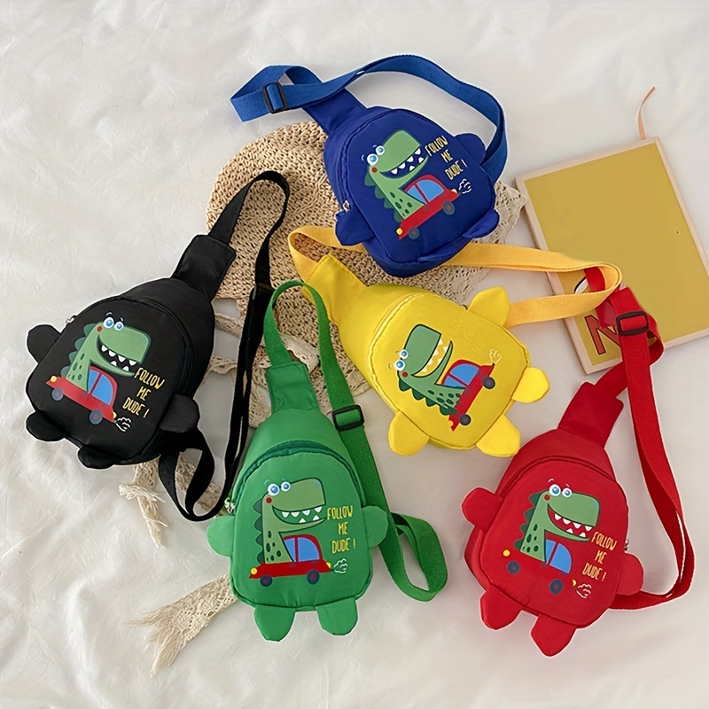 Bolso Pecho Dinosaurio Dibujos Animados Niños Bolso - Temu Mexico