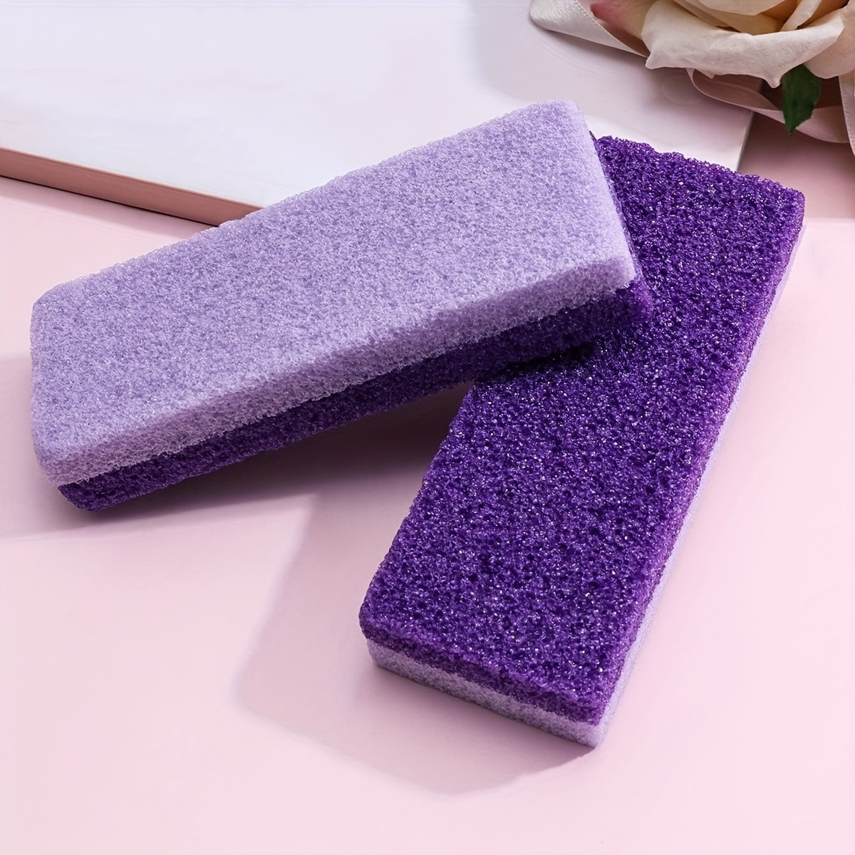 Foot File Foot Pumice Sponge Stone Foot Pedicure Tools Exfoliate Callus  Dead Skin Pedicure Scrubber Foot Care Tool