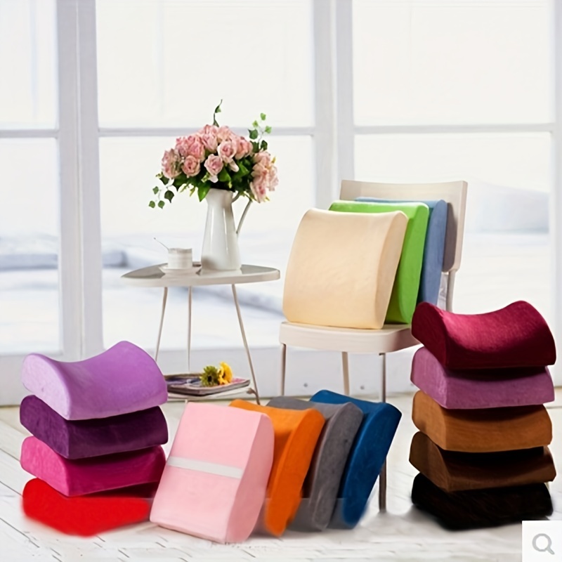 Memory Foam Lumbar Support Chair Cushion Pillow Orthopedic - Temu