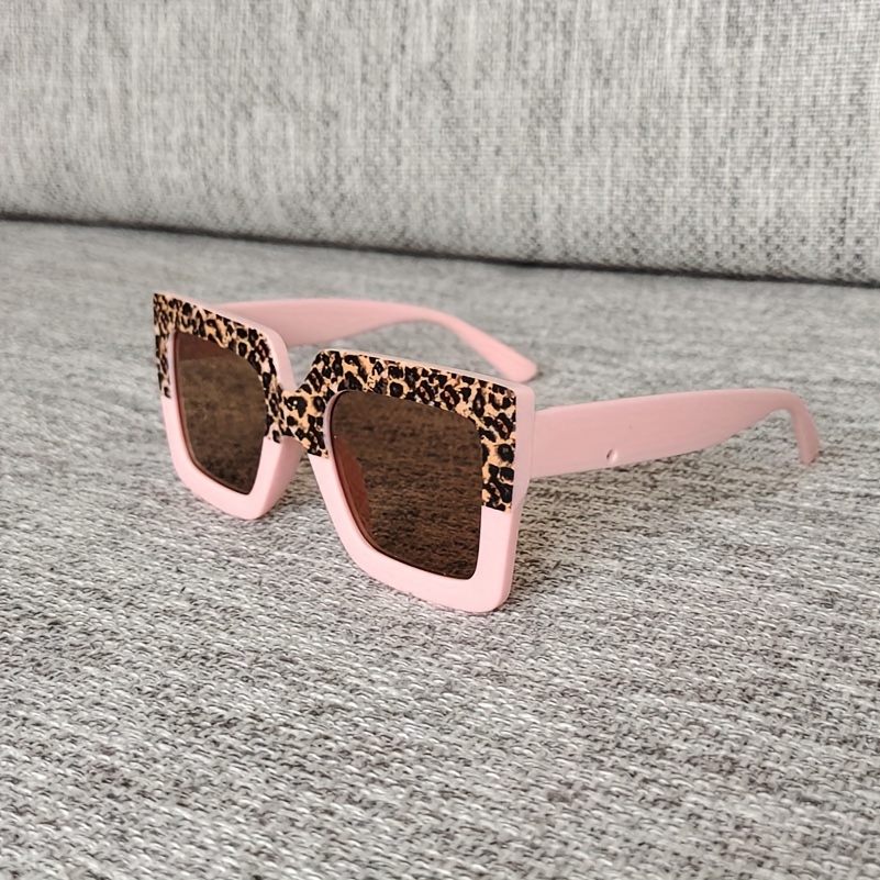 Funky Pink-Grey Y2K Sunglasses