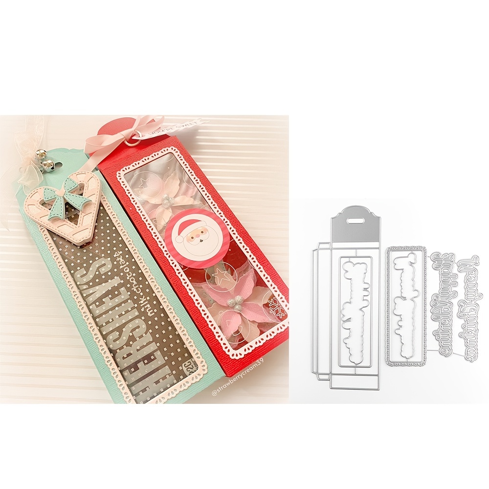 Kscraft Chocalate Bar Candy Box Metal Cutting Dies Stencils For Diy  Scrapbooking/photo Album Decorative Embossing Diy Paper Card - Cutting Dies  - AliExpress
