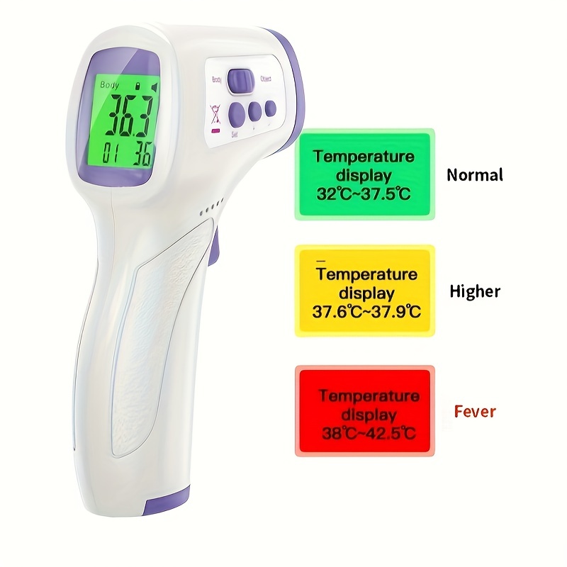 Imdk Infrared Electronic Thermometer Ear Temperature Home Medical Fever  Thermometer Thermo Gun Temperature Gun Without Battery