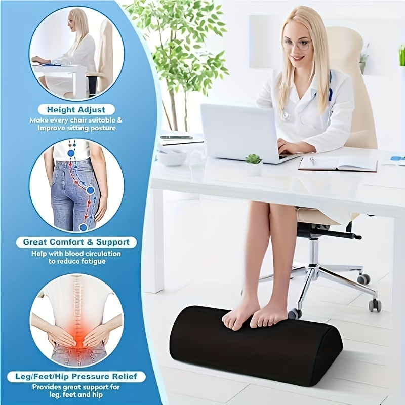 Foot Rest For Under Desk At Workversatile Foot Stool With Washable