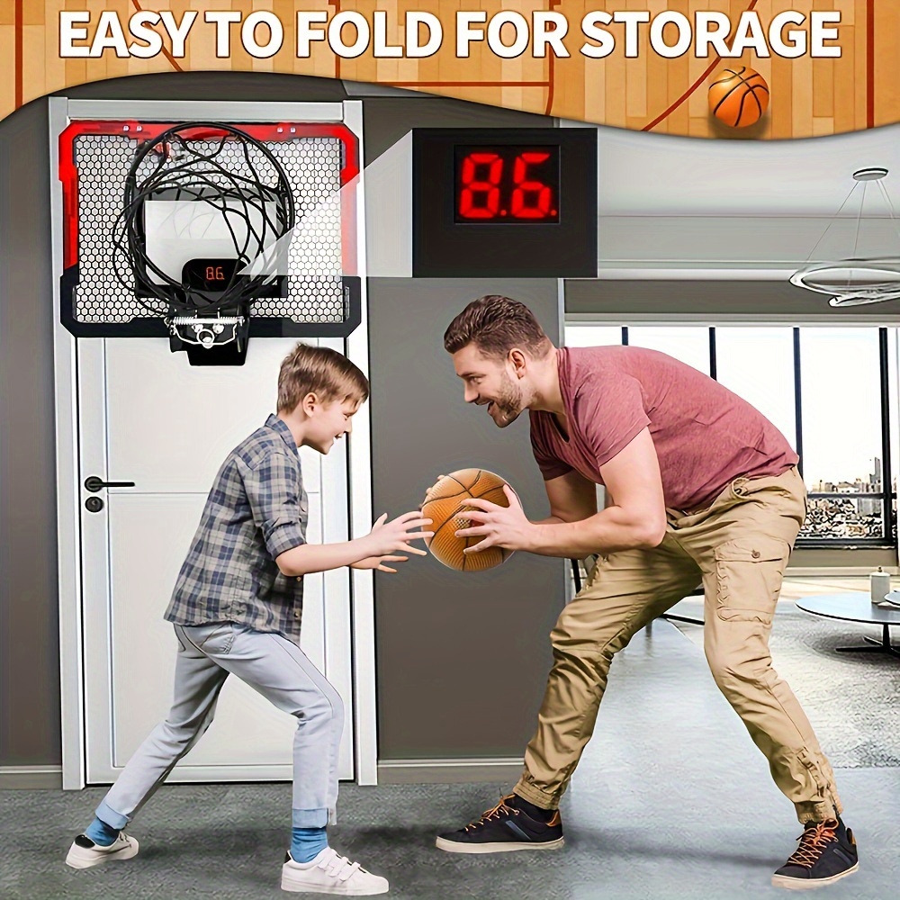 Indoor Basketball Hoop For Kids Door Room Basketball Hoop - Temu