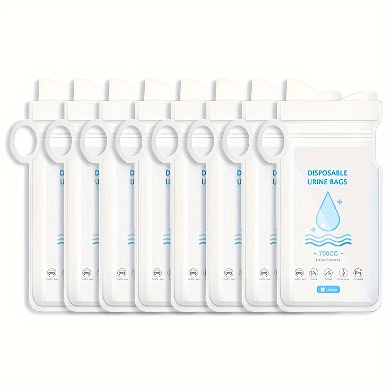 12 Pack 700ML Emergency Disposable Urinal Bags Camping Pee Bags
