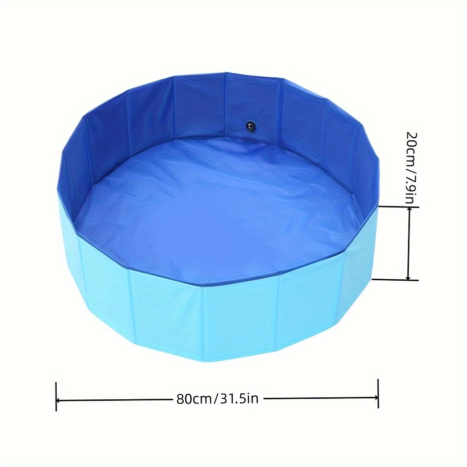 1pc pet foldable shower tub portable pet bath swimming pool portable dog pet bath wash tub